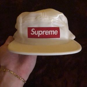 Supreme liquid silk camp cap